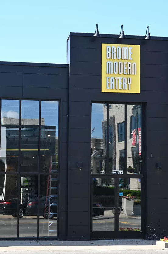 Brome modern outlet eatery